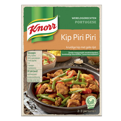 Knorr Wereldgerechten kip piri piri