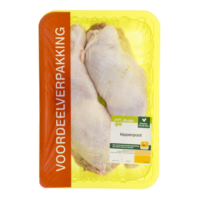 PLUS Kippenpoot naturel 4 stuks