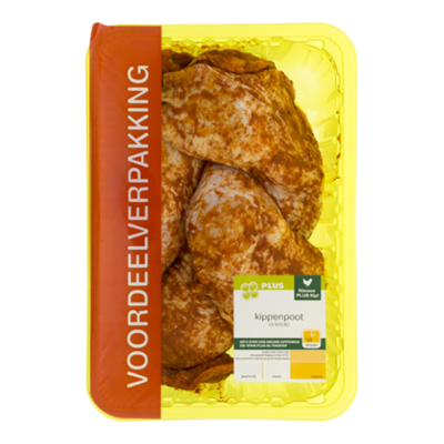 PLUS Kippenpoot gekruid 4 st. (voordeelpak)