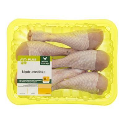 PLUS Kipdrumsticks naturel 5 stuks