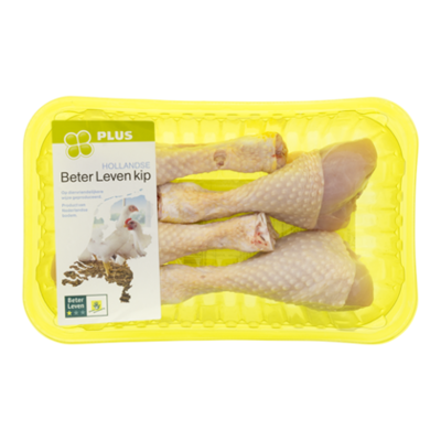 PLUS Kipdrumsticks 4 o/s (Beter Leven)