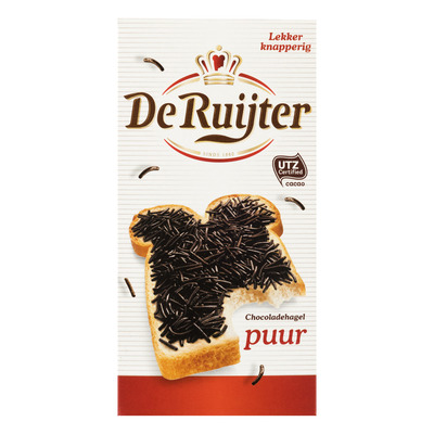 De Ruijter Chocoladehagel puur