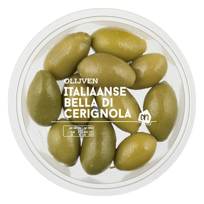Huismerk Italiaanse bella di cerignola olijven