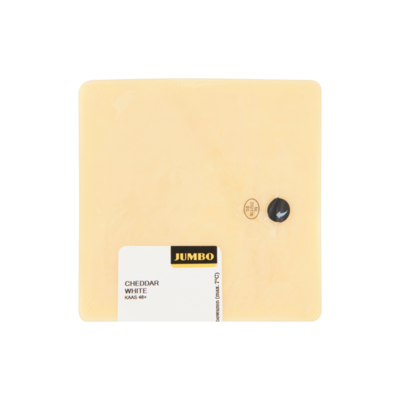 Huismerk Cheddar White Kaas Stuk 48+