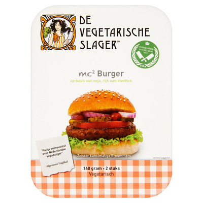 Vegetarische Slager Mc2 burger