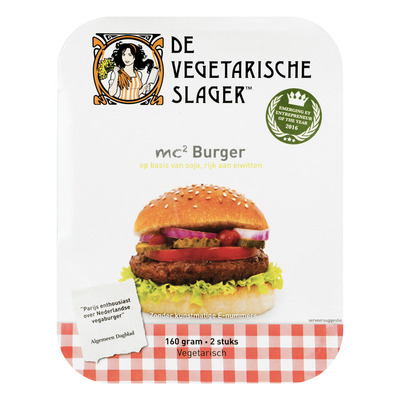 Vegetarische Slager Mc2 burger