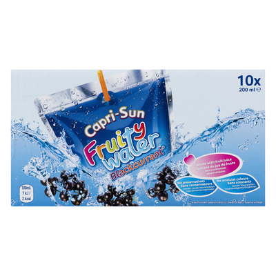 Capri-Sun Fruity water blackcurrant