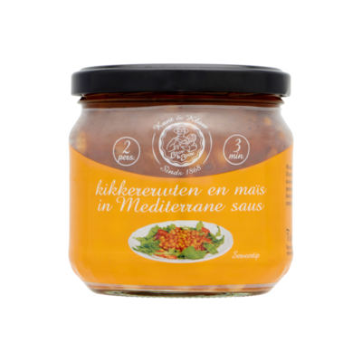 Boon & Boon Kikkererwten en Maïs in Mediterrane Saus