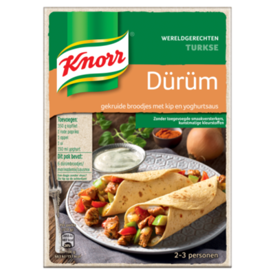 Knorr Wereldgerechten Turkse Dürüm