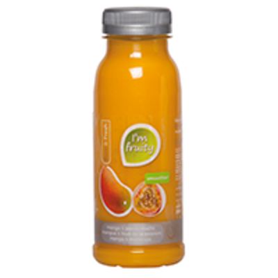 Yoghurtsmoothie mango passiefruit 250 ml.