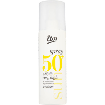 Huismerk Sun spray sensitive SPF 50+
