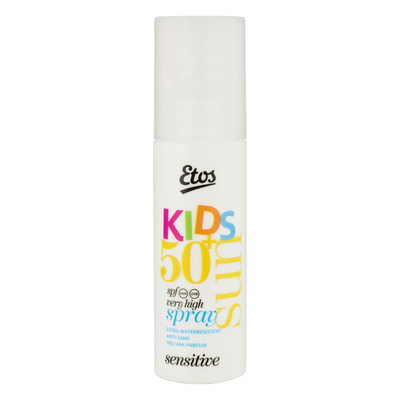 Huismerk Sun kids spray sensitive SPF 50+