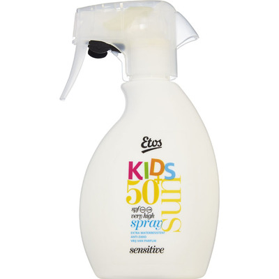 Huismerk Sensitive kids sun spray SPF 50+