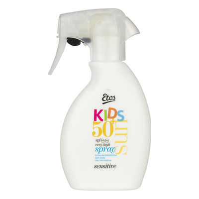 Huismerk Sensitive kids sun spray SPF 50+