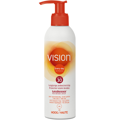 Vision Zonnebrand pompfles SPF 30