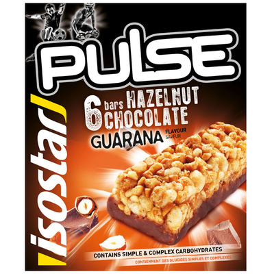 Isostar Pulse reep hazelnoot-choco