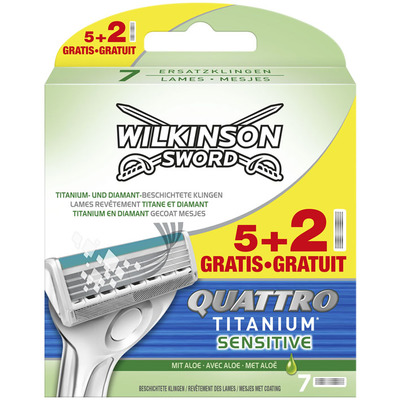 Wilkinson Sword quatro titanium sensitive