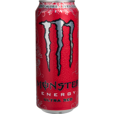 Monster Energy ultra red