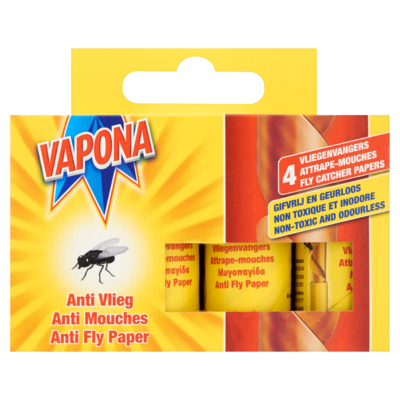 Vapona Vliegenvangers 4 Stuks