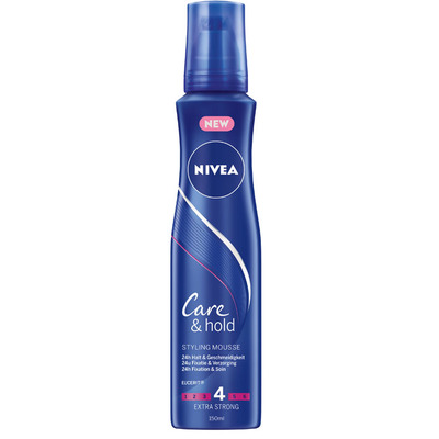 Nivea Care & hold styling mousse