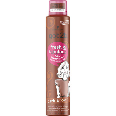 Got2b Dry shampoo brown