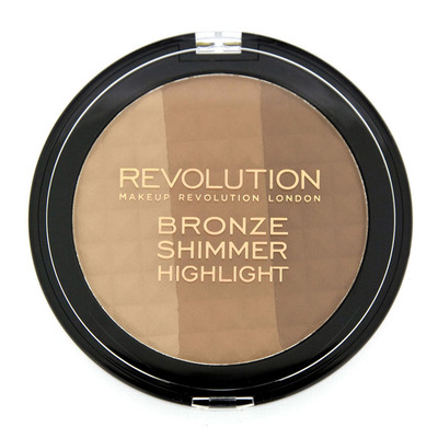 Revolution Ultra bronze shimmer & highlighter