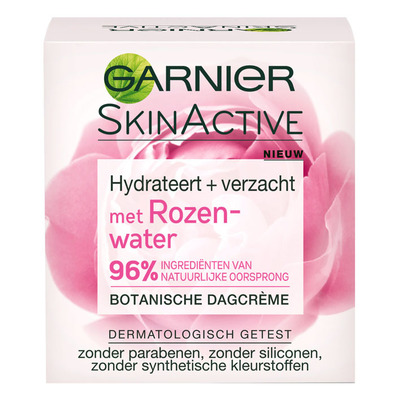 Garnier Skin active botanical moisturizer roze