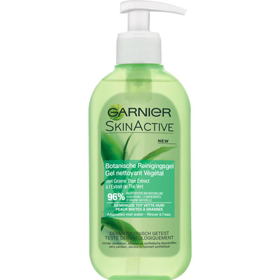 Garnier Skin active reinigingsgel green tea