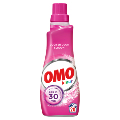 Omo Wasmiddel Klein & Krachtig Color 21 Wasbeurten 735 ml