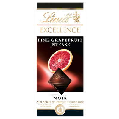 Lindt Excellence pink grapefruit