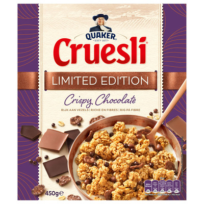 Quaker Cruesli crispy chocolate