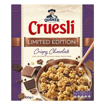 Quaker Cruesli crispy chocolate