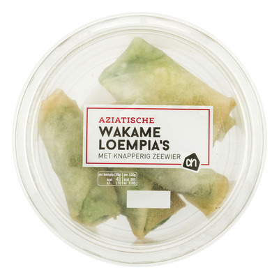 AH Wakame loempia's met knapperig zeewier