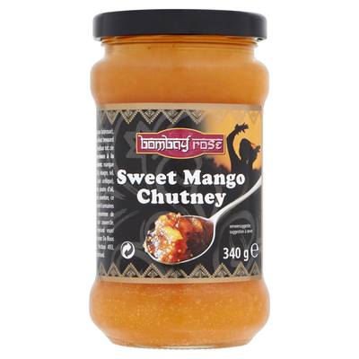 Bombay Rose Sweet Mango Chutney 340 g