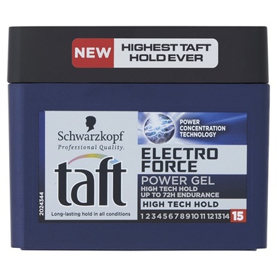 Taft Electro Force Haarstyling Power Gel