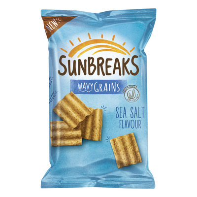 Sunbreaks Meergranen chips zeezout