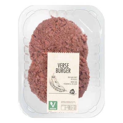 Huismerk Vers plantaardige burgers