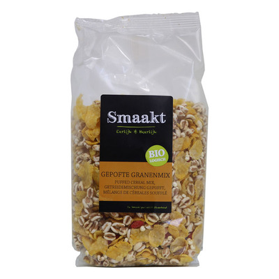 Smaakt Gepofte granenmix bio