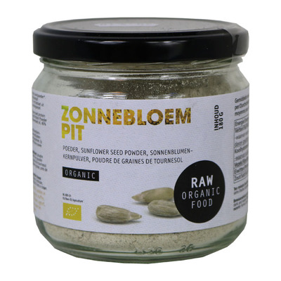 Raw Organic Food Zonnebloempitpoeder bio