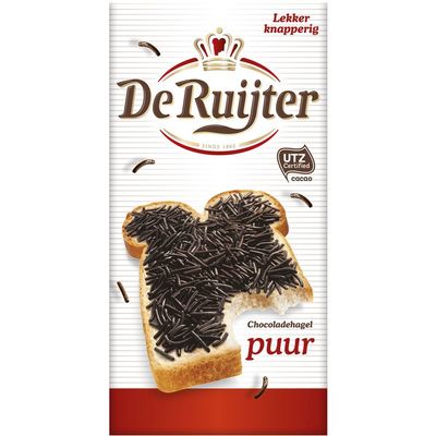 De Ruijter Chocolade hagel puur