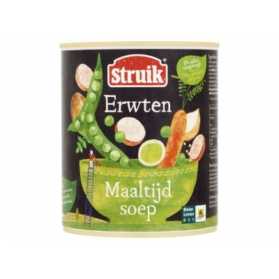 Struik Maaltijdsoep erwt