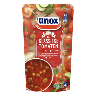 Unox Soep in zak romige tomaten