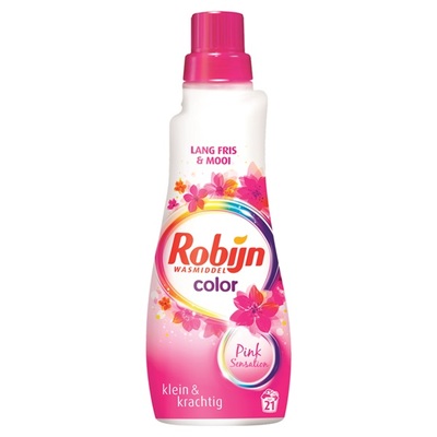 Robijn klein & krachtig vloeibaar wasmiddel pink sensation