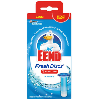 WC Eend Fresh discs marine navulling
