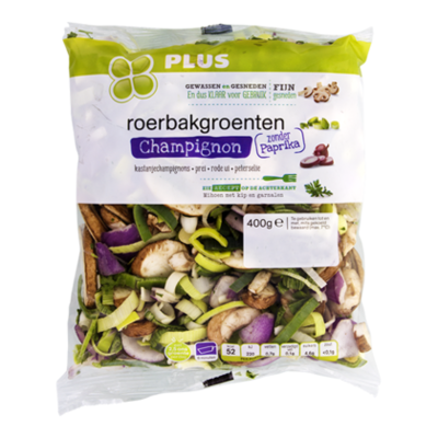 Huismerk Roerbakgroenten champignon