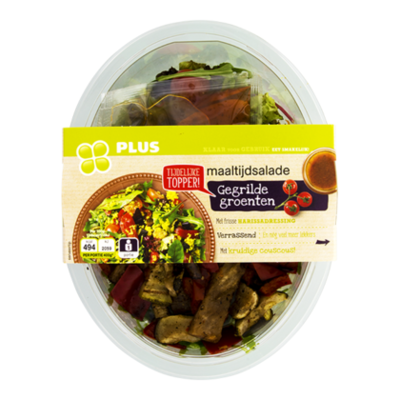 Huismerk Maaltijdsalade gegrilde groenten