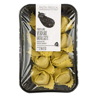 Huismerk Verse tortelloni verdure grigliate