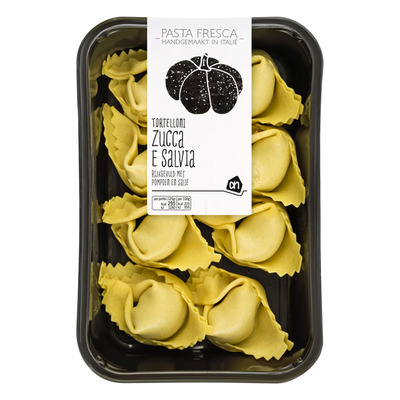 Huismerk Verse tortelloni zucca e salvia