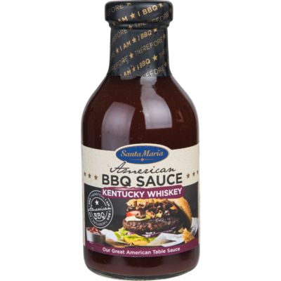 Santa Maria American bbq sauce Kentucky whiskey