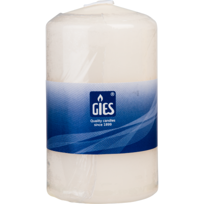 Gies Stompkaars ivoor 100 x 58 mm